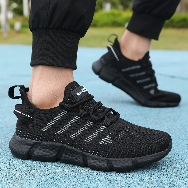 Men’s Breathable Mesh Trainers – Lightweight Running Shoes, Gym Sneakers & Walking Sports Shoes - Image 3
